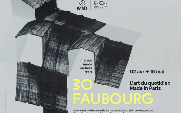 Journées Européennes des Métiers d'Art : exposition 30 Faubourg, l'art du quotidien Made in Paris