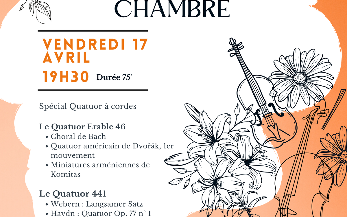 Concert | Musique de chambre par le Centre ProQuartet
