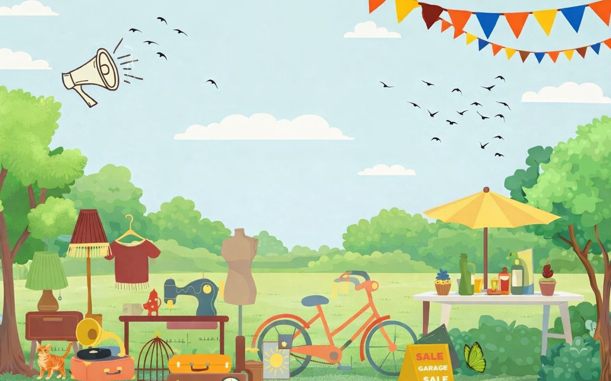 Vide-grenier solidaire au profit de Loisirs et Progrès