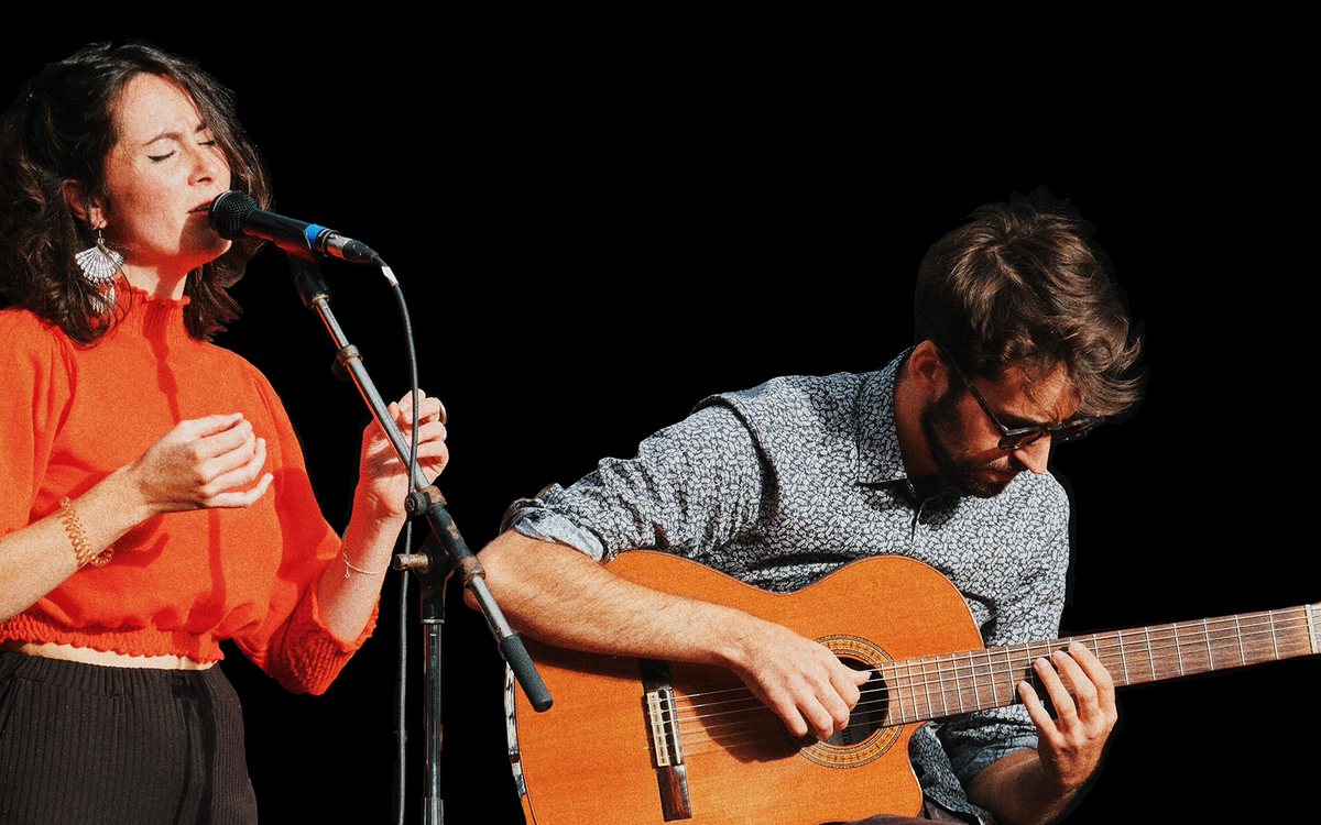 Azilis Esnault & Romain Salmon en concert Cool jazz for quiet dreams au 38Riv Jazz Club
