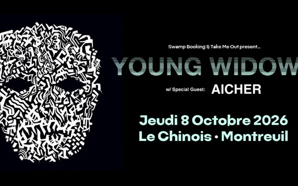 Take Me Out : Young Widows + Aicher en concert !