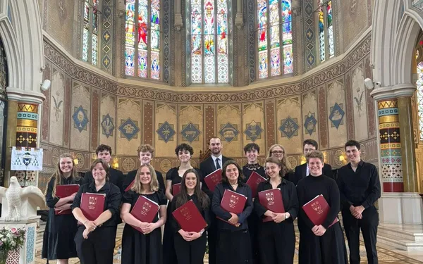 Concert de la chorale du Wadham College de l'université d'Oxford