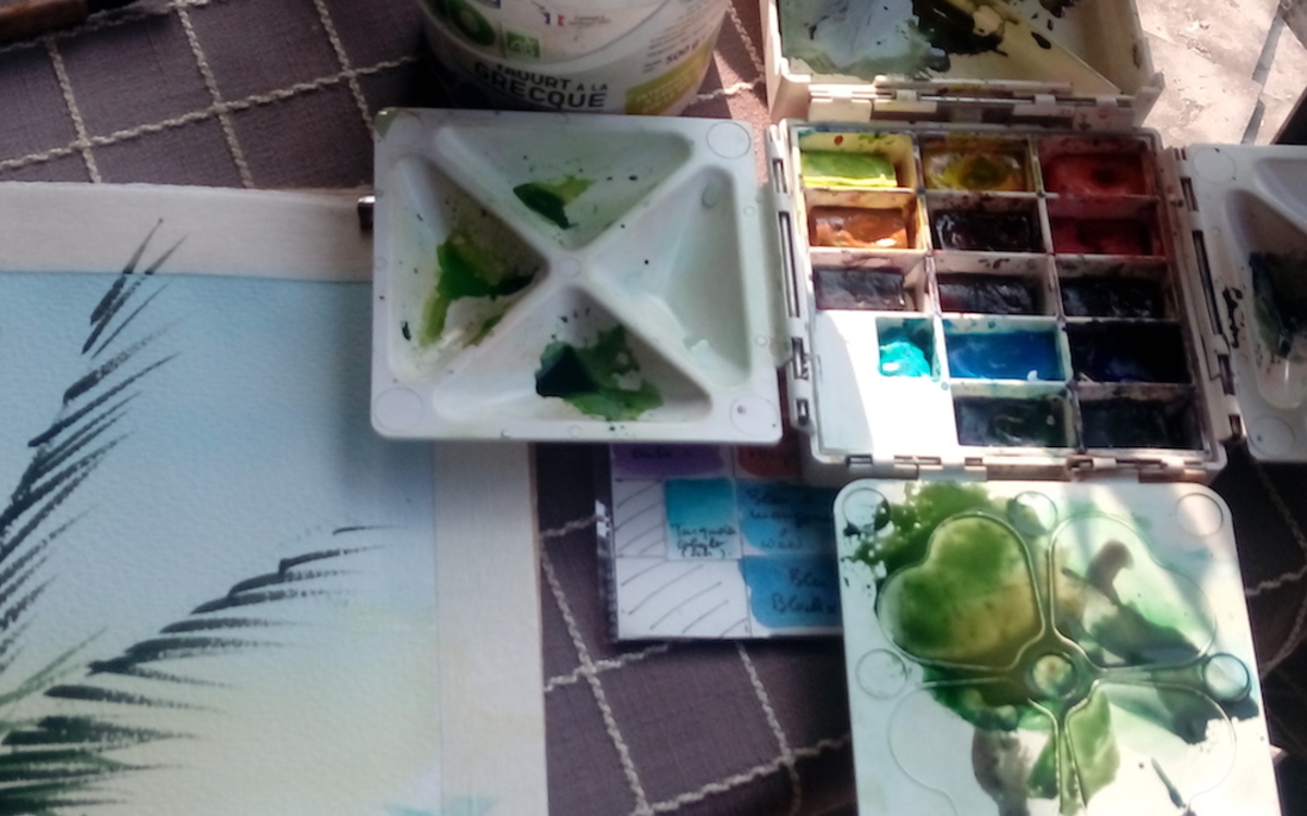 Atelier découverte de l'aquarelle