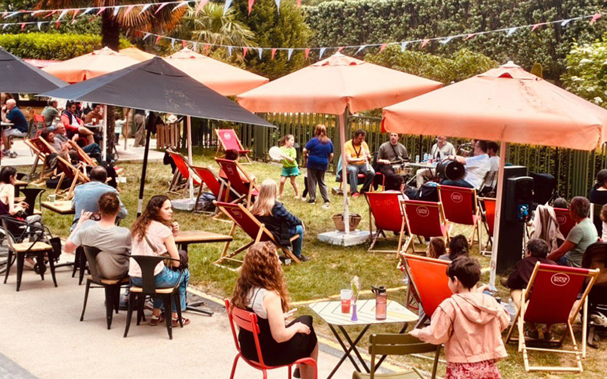 Concert de Samba à la guinguette du parc de Choisy
