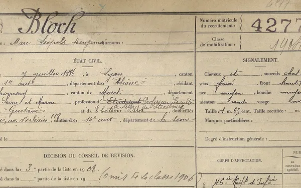Sur les traces de Marc Bloch à Paris