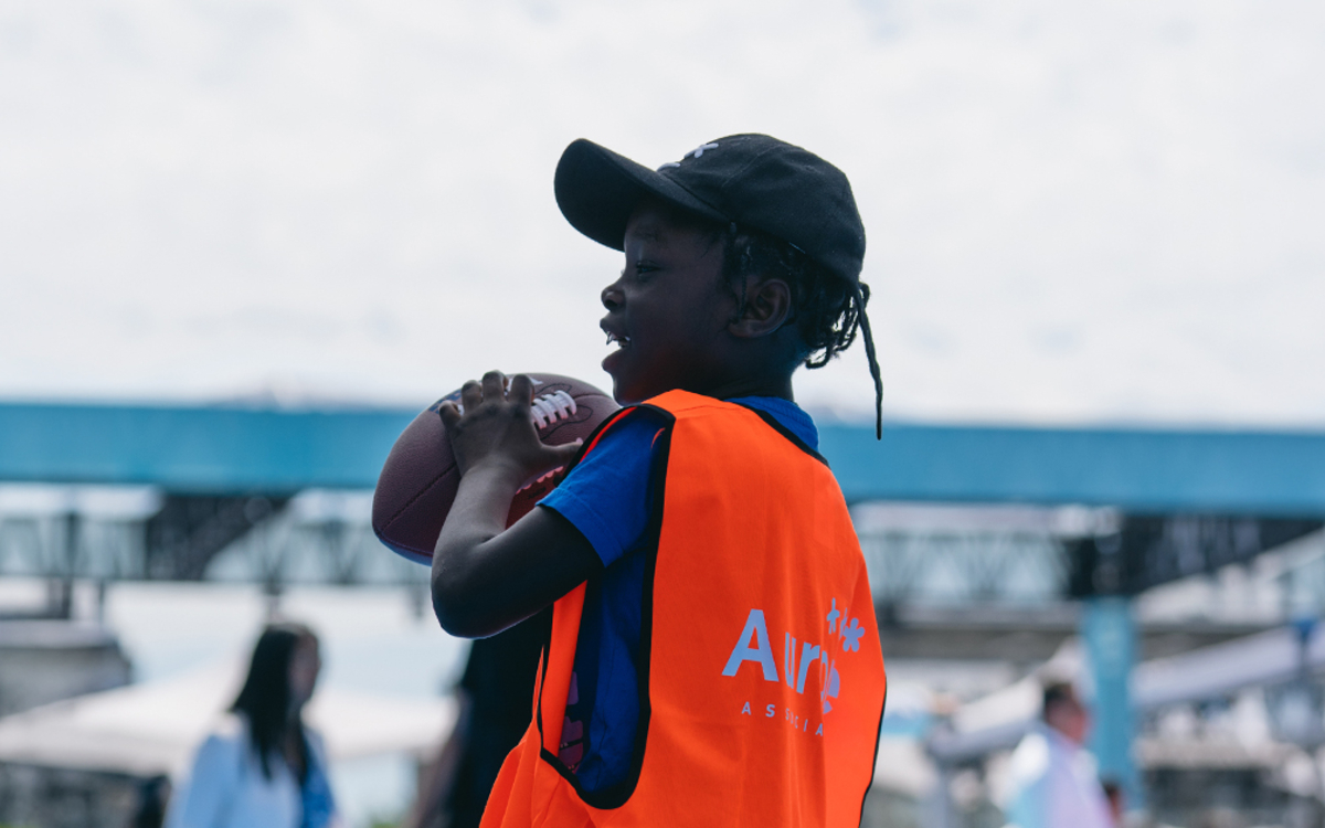 Initiation au flag football, nouvelle discipline olympique