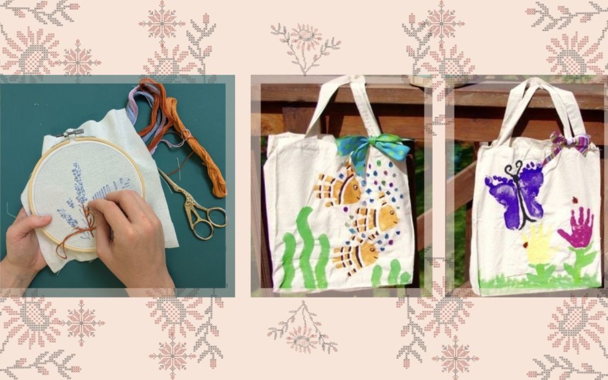 Atelier familial spécial création textile
