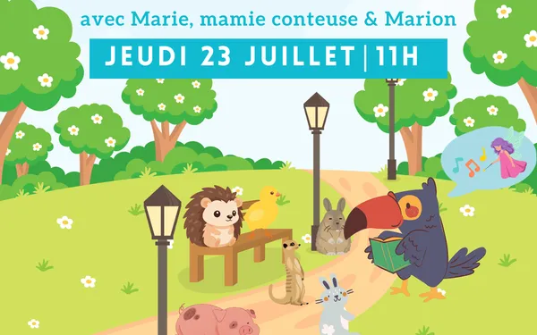 Activité | Balade contée dans le parc Martin Luther King