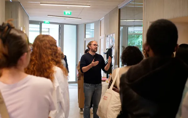 Vernissage de l'exposition "Echos de La Sirène"