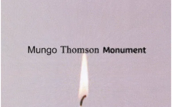 Mungo Thomson - Monument