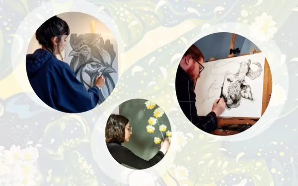 Live-painting FIO SILVA, KTD et MALI
