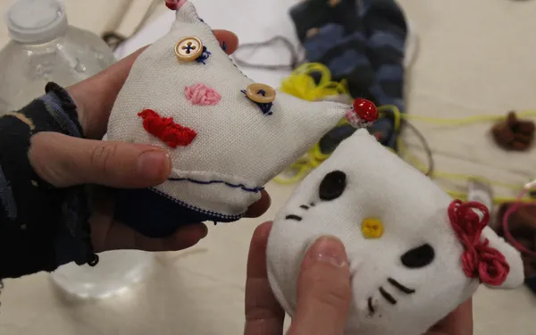 Atelier enfant - Peluche en chaussettes