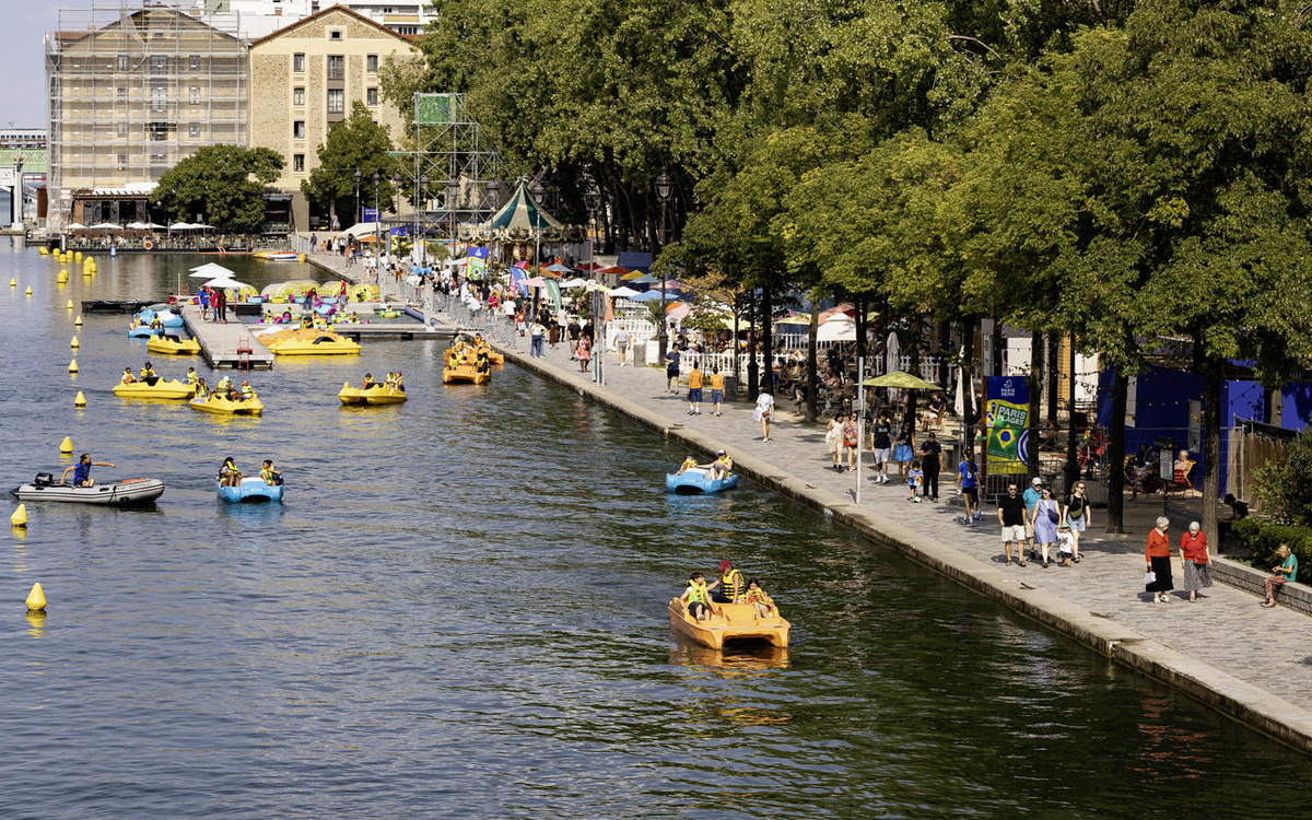 La Guinguette Sport Santé s'invite au bassin de la Villette !