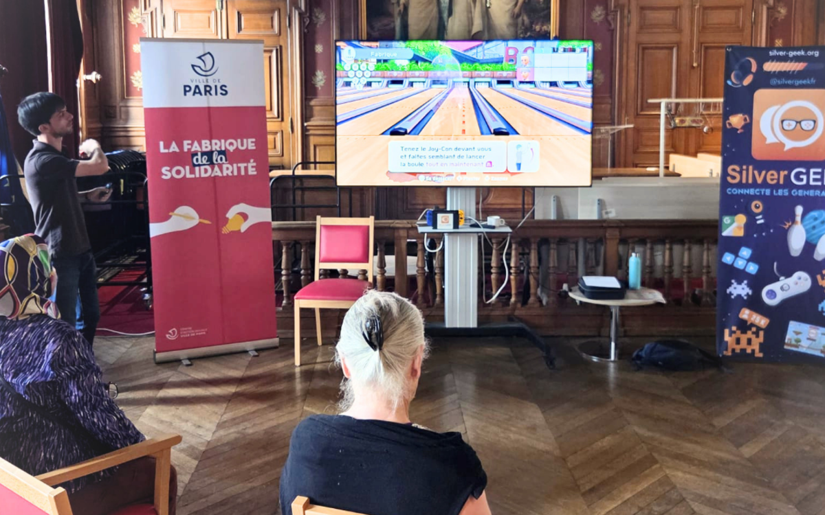 Atelier e-sport seniors avec Silver Geek et la Fabrique de Solidarité