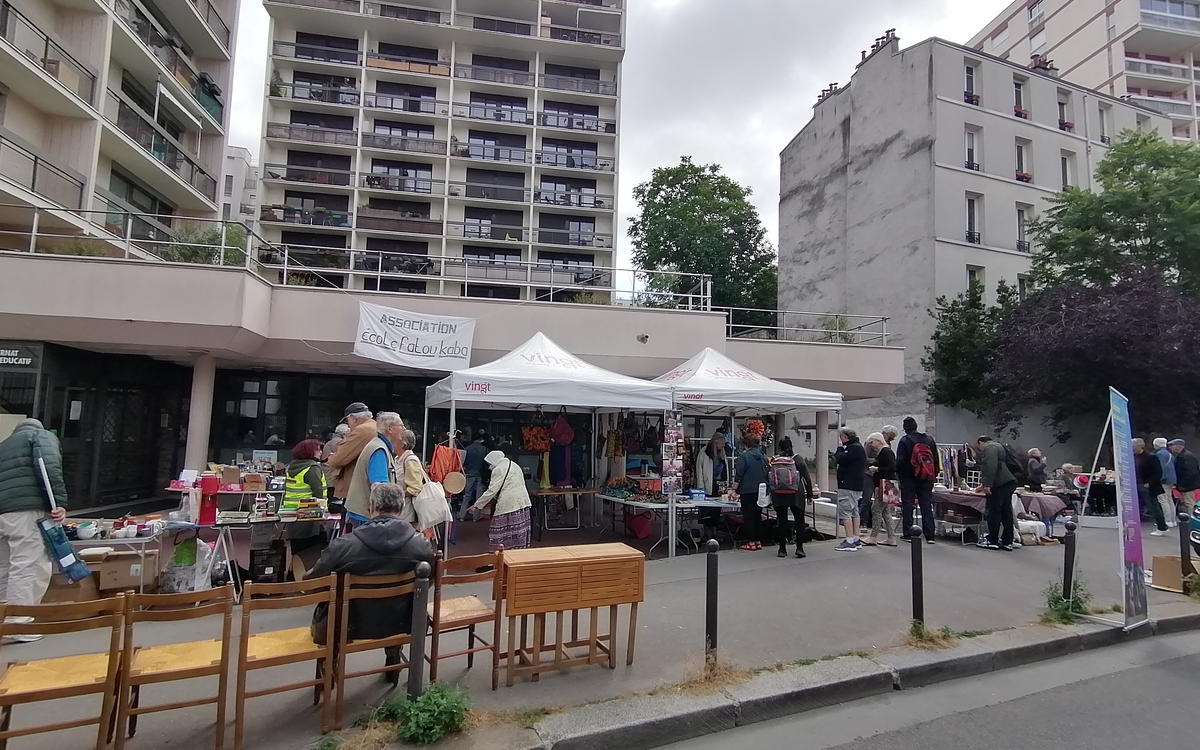 25e Grand vide-greniers rues Pixérécourt et de Belleville (75020)