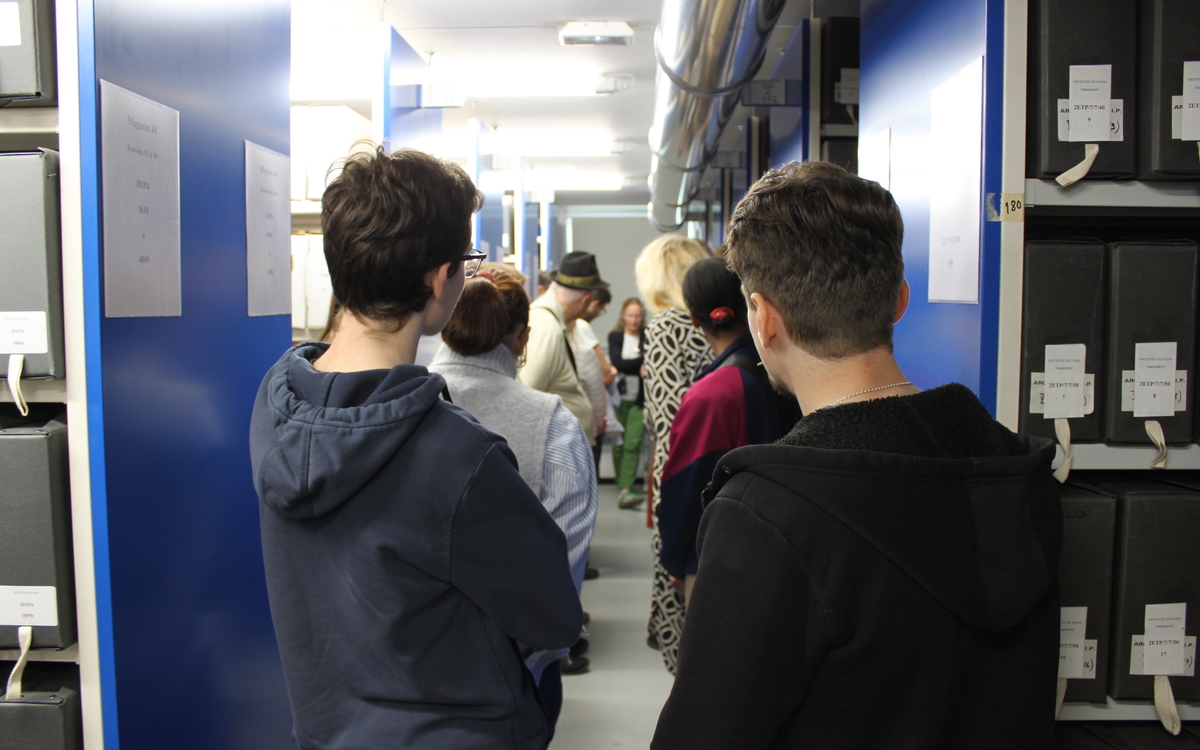 Festival Paris à la loupe : visite des Archives de Paris