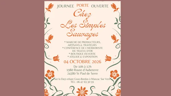 Les simples sauvages, journée porte ouverte