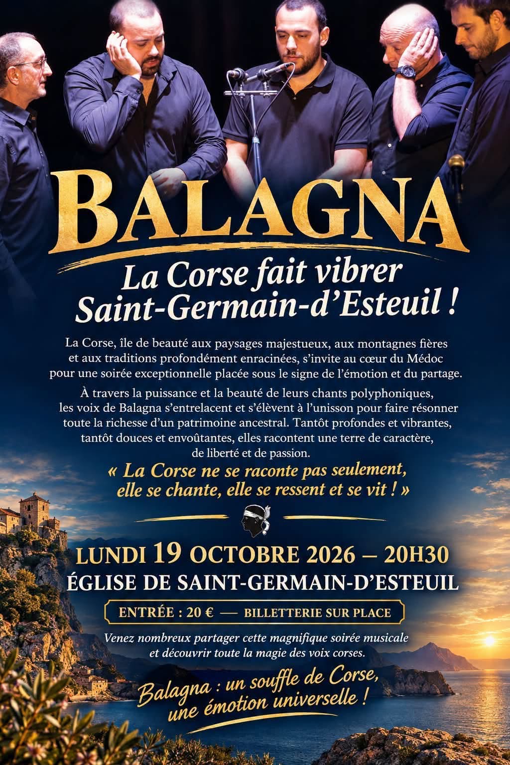 "Balagna" polyphonies Corses