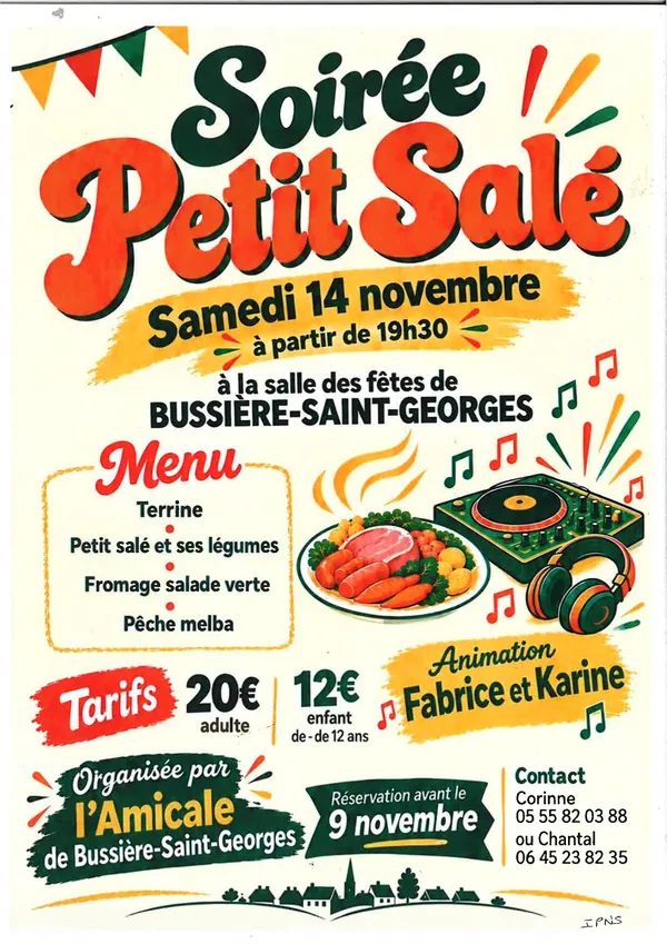 Soirée petit salé