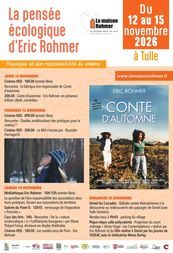 Semaine Eric Rohmer : balade et projection