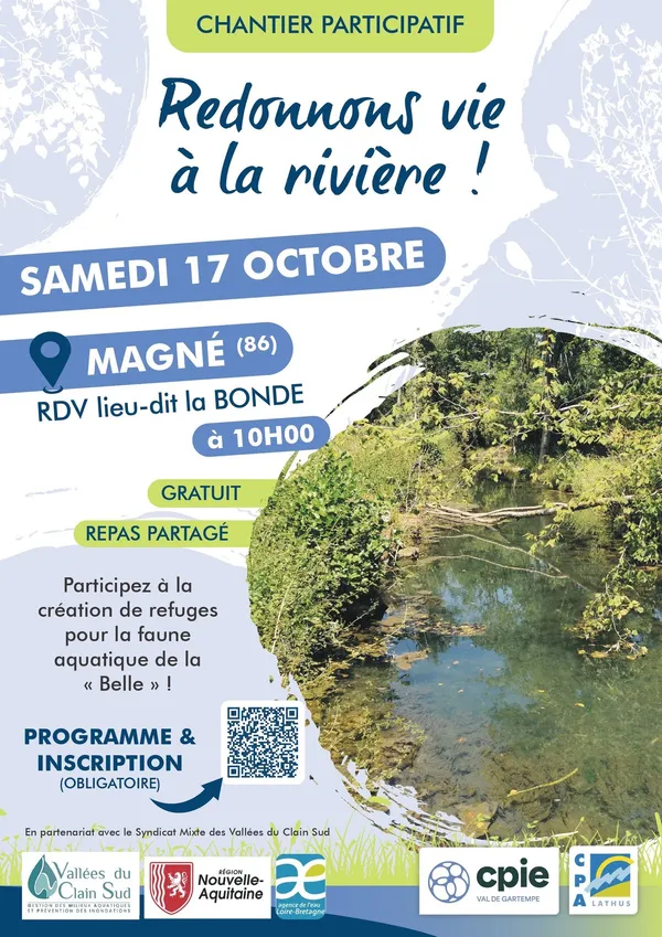 Chantir participatif : Redonnons vie à la rivière !