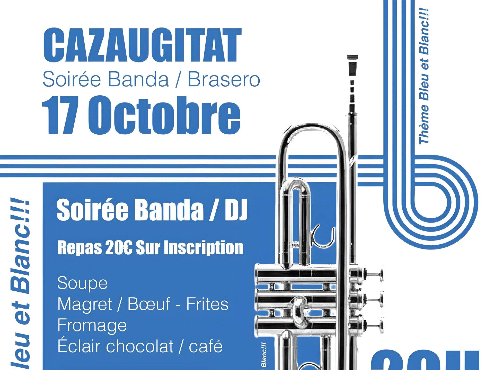 Soirée banda brasero et DJ