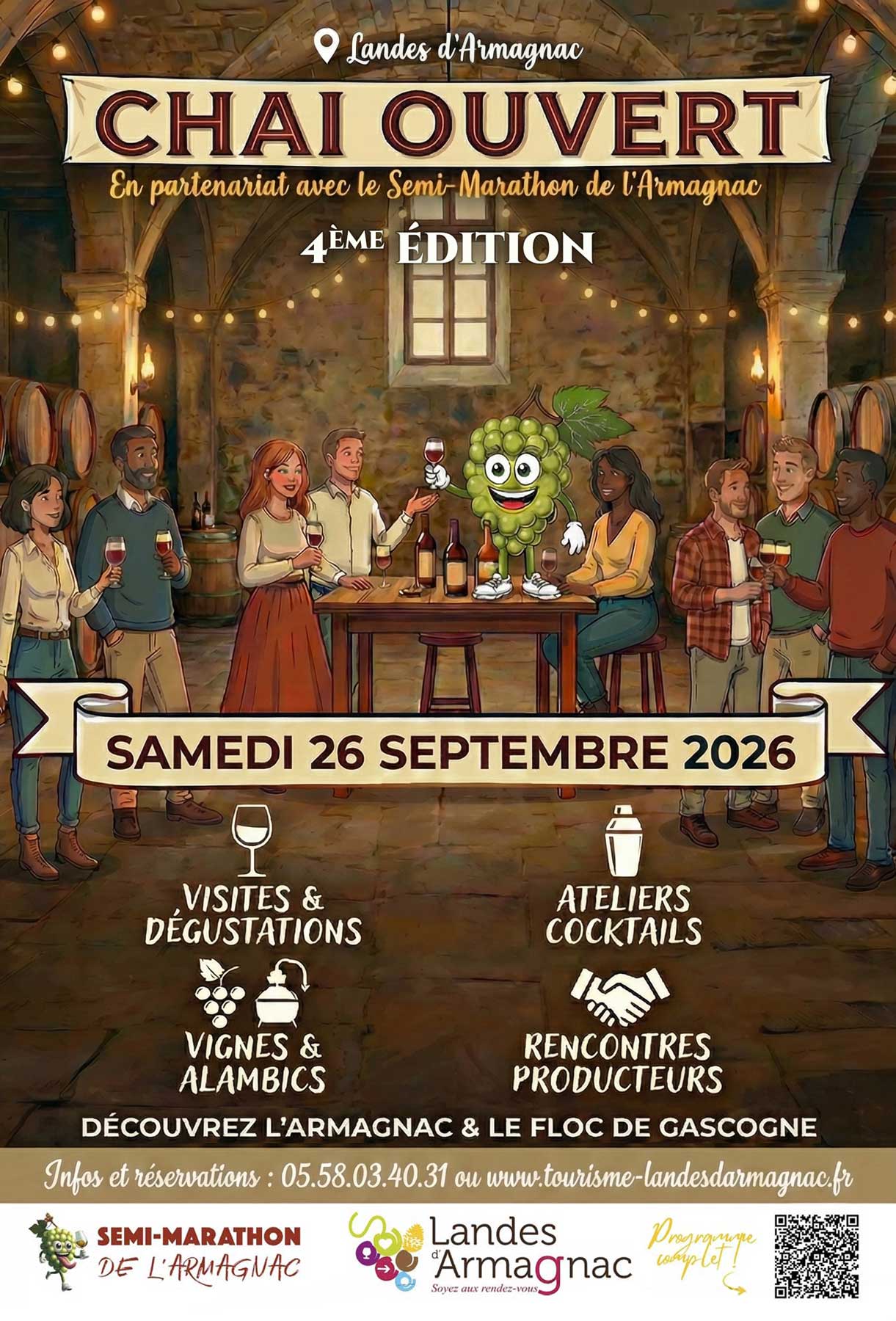 "Chai ouvert !" au Domaine de Jouatmaou