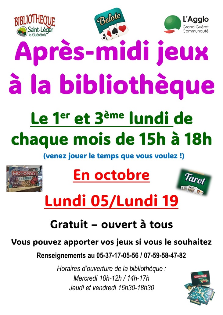 Après-midi jeux