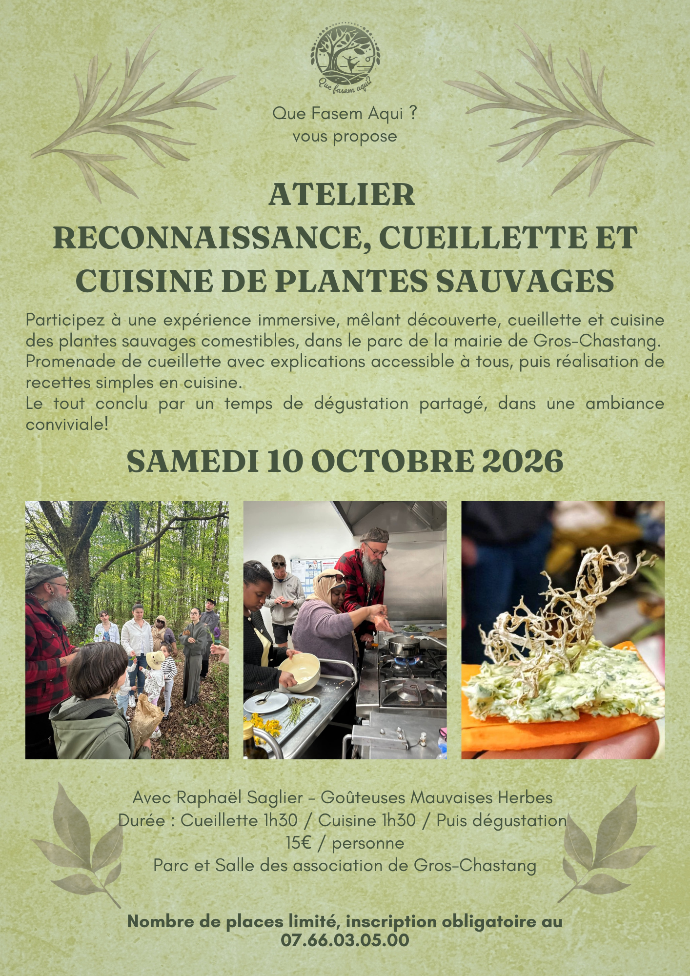 Atelier découverte "Le petit peuple des herbes"