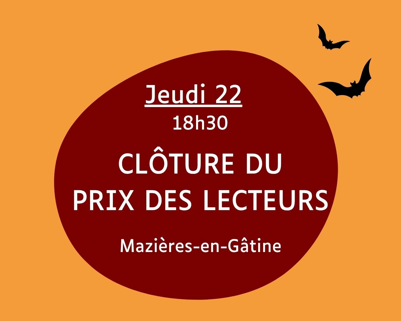 Clôture du prix des lecteurs