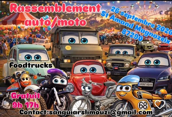 Rassemblement auto moto de caractère