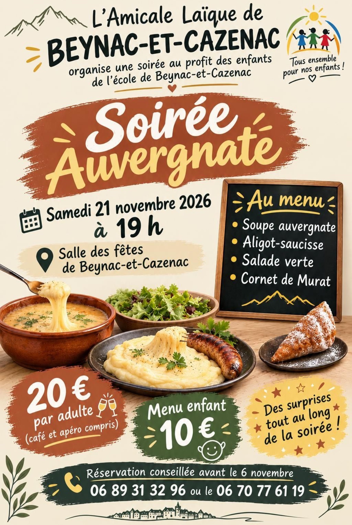 Soirée auvergnate