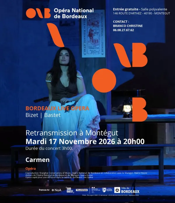 Retransmission opéra : Carmen