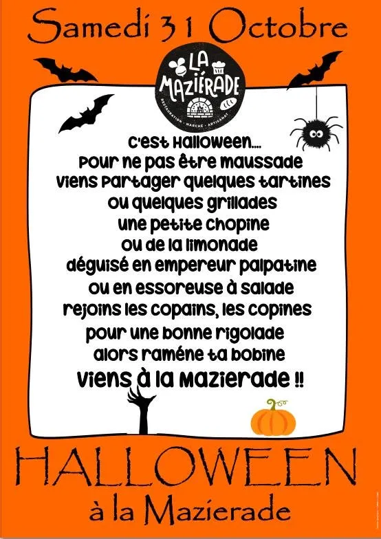 Halloween à la Maziérade