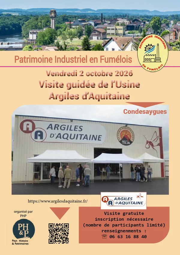 Journées Industrielles en Fumélois : Argiles d'Aquitaine Condezaygues