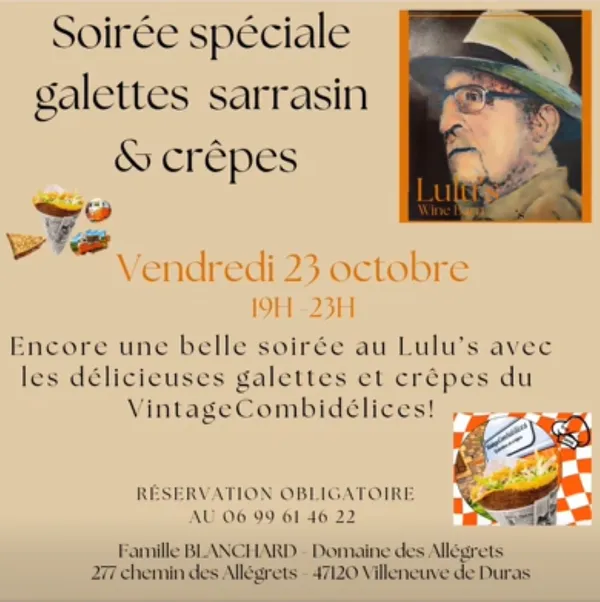 Soirée vins charcuterie et fromage au Domaine des Allégrets