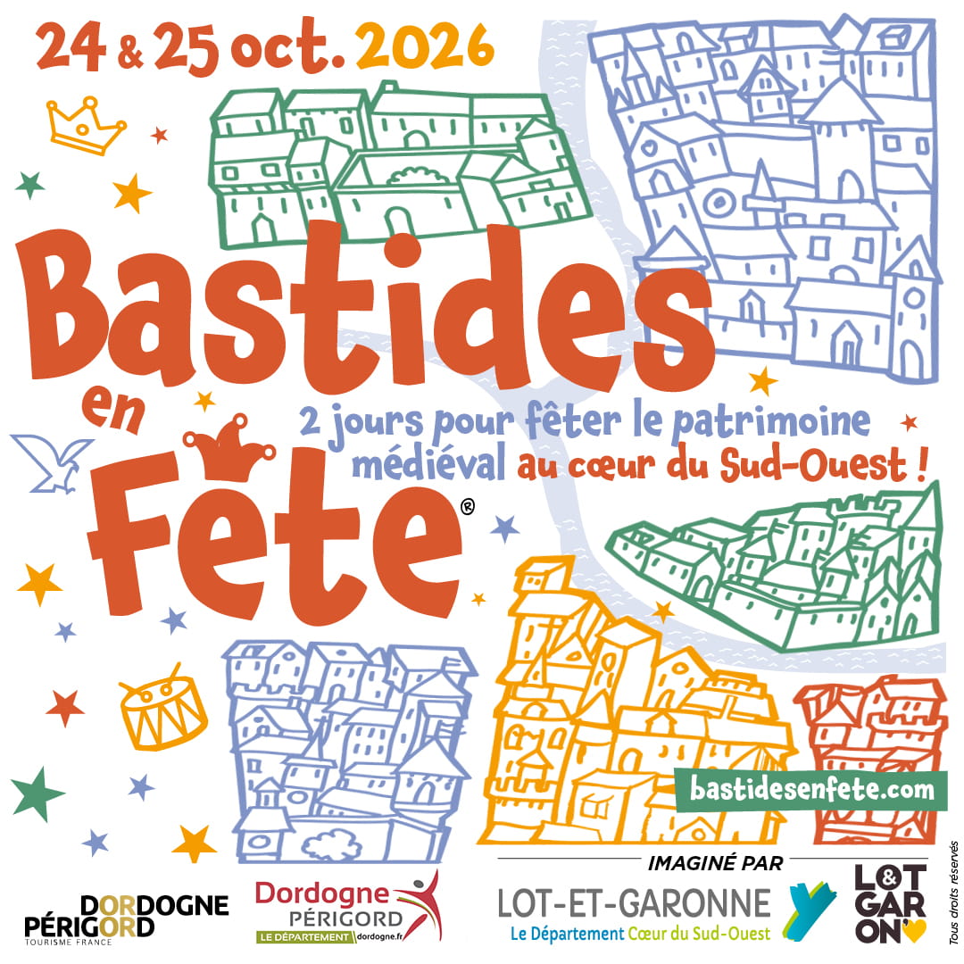 Bastides en fête : Visite guidée de la bastide
