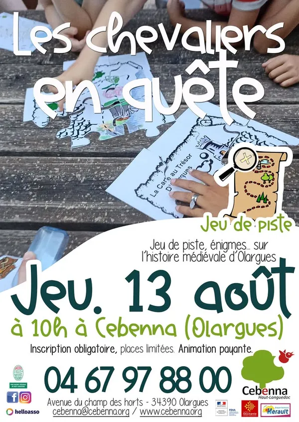 JEU DE PISTE : LES CHEVALIERS EN QUÊTE