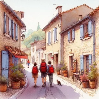 BALADES DU P'TIT BALUCHON : MAUREILHAN : LES CHATEAUX PINARDIERS