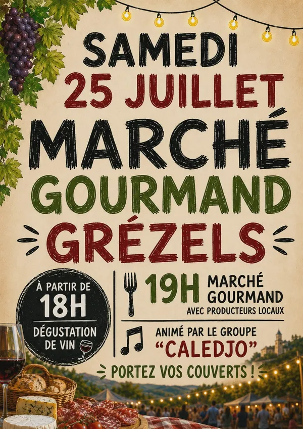 Marché gourmand