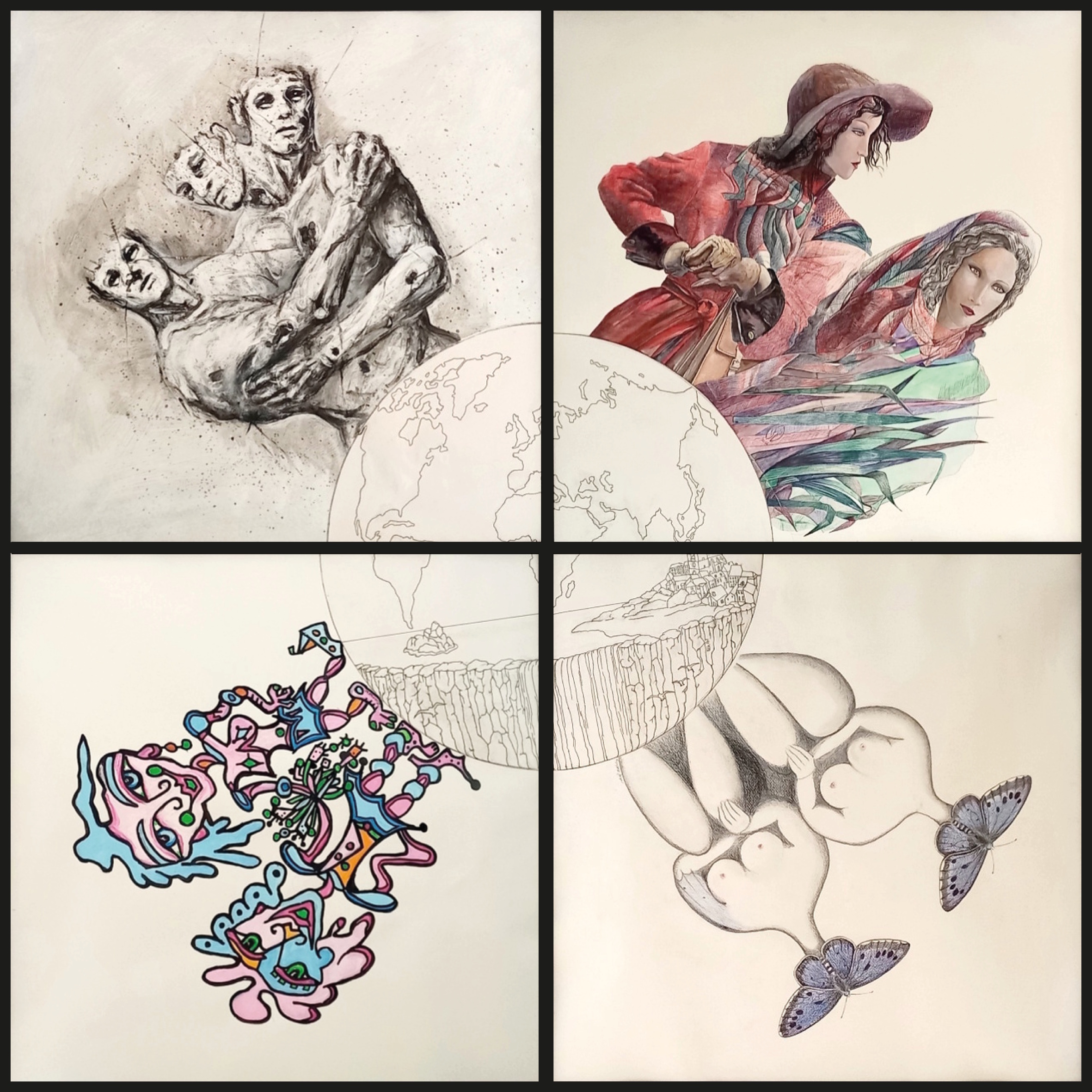 Exposition "Le Grand Baz'art" à Gourdon