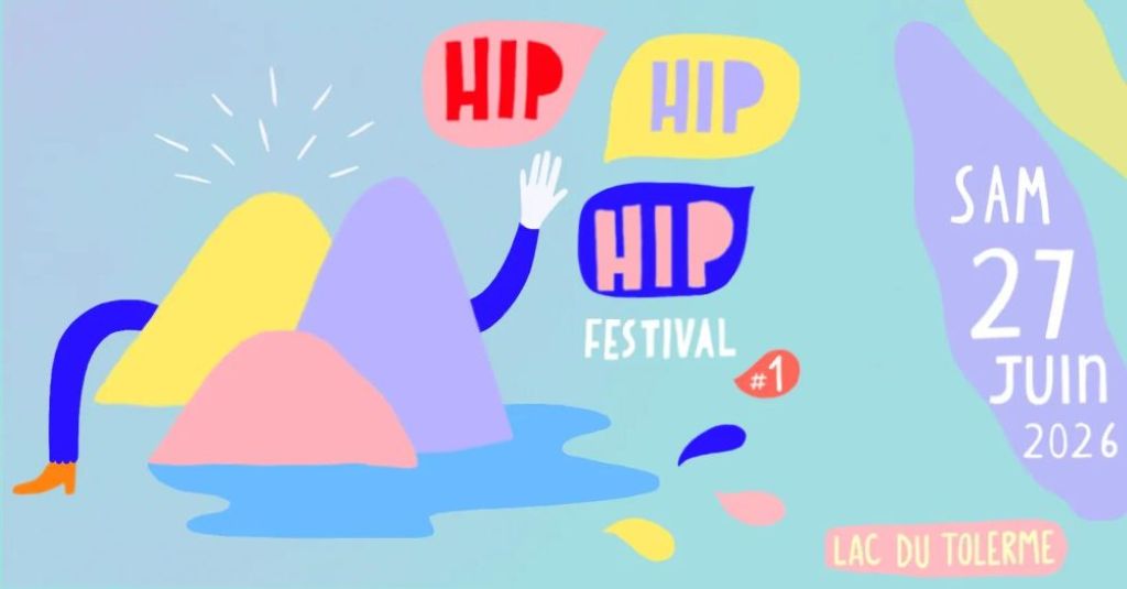 Latronquière 2040 avec l'Orange Fluo,  Hip Hip Hip Festival !