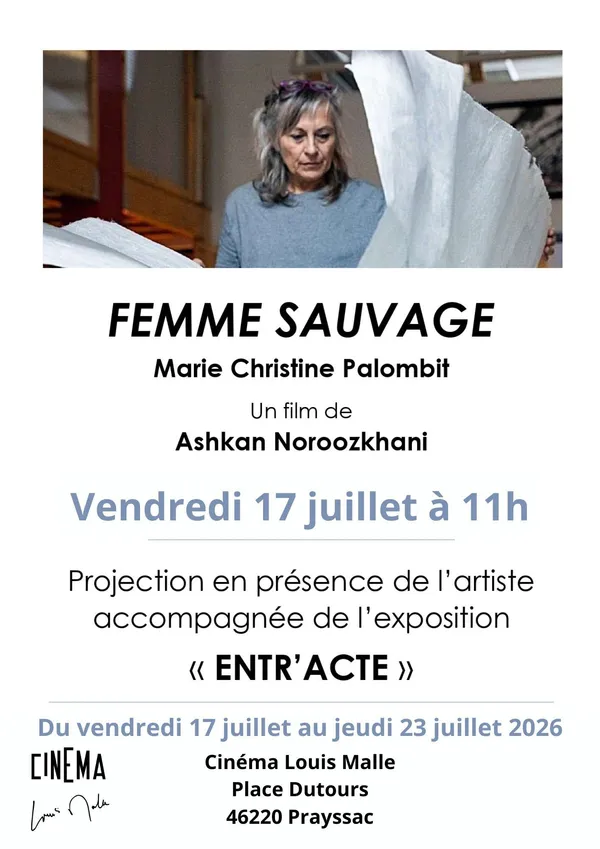 Vernissage d'exposition et projection au cinéma Louis Malle