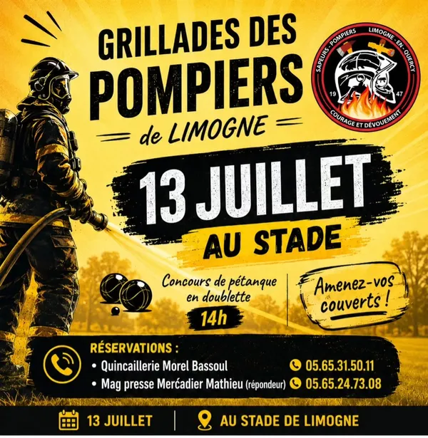 Bal des pompiers de Limogne-en-Quercy