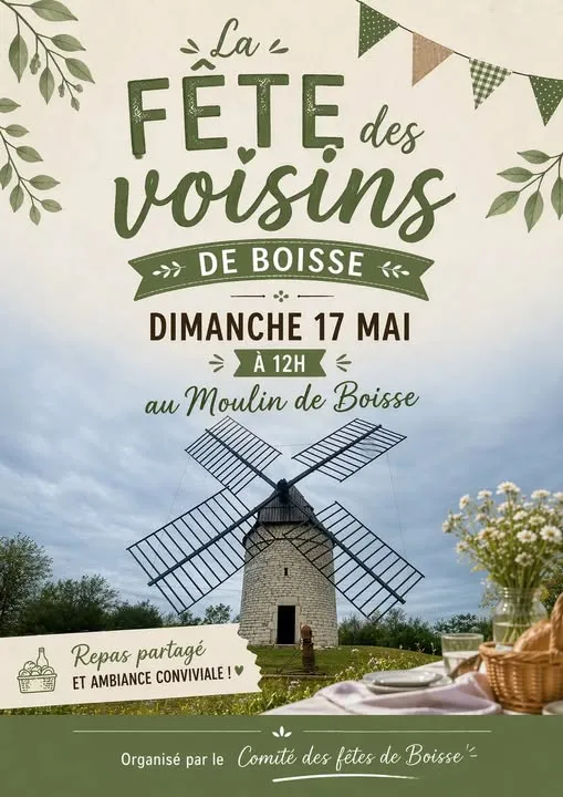 Fête des voisins de Boisse