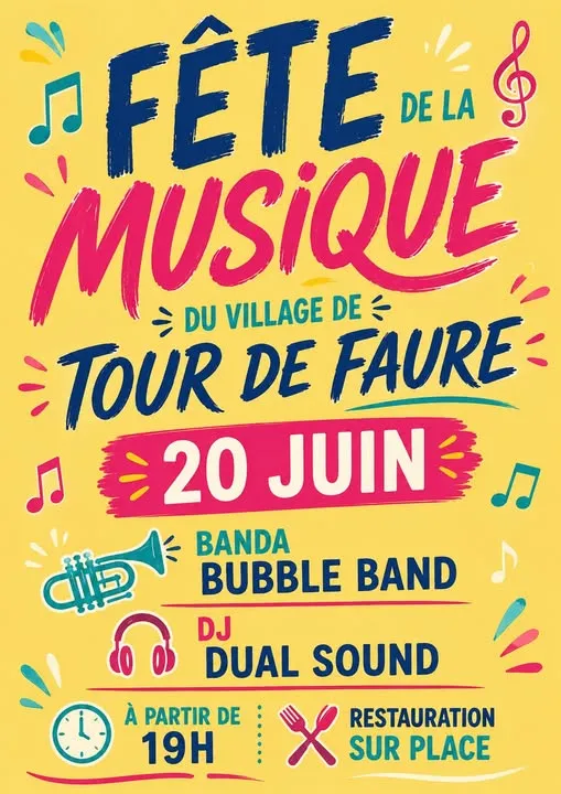 Fête de la Musique à Tour-de-Faure