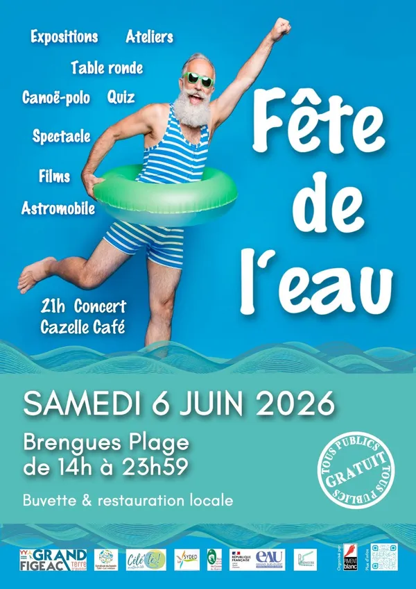 Célé'té en vallée du célé  : fête de l'eau à Brengues !