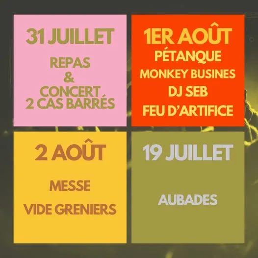 Fête votive de Saint-Pierre-Lafeuille