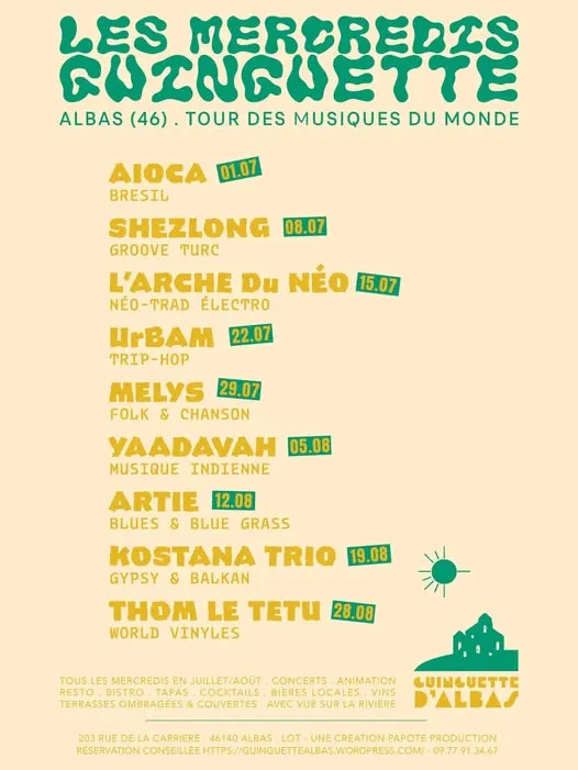 Les mercredis Guinguette