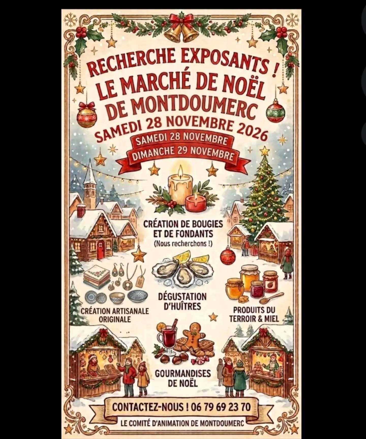Marché de Noël à Montdoumerc
